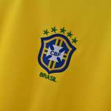 Brazil 2004/2006 Home Long Sleeve Retro Jersey
