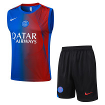 PSG 25/26 Sleeveless Jersey and Shorts Set D25235 - PM