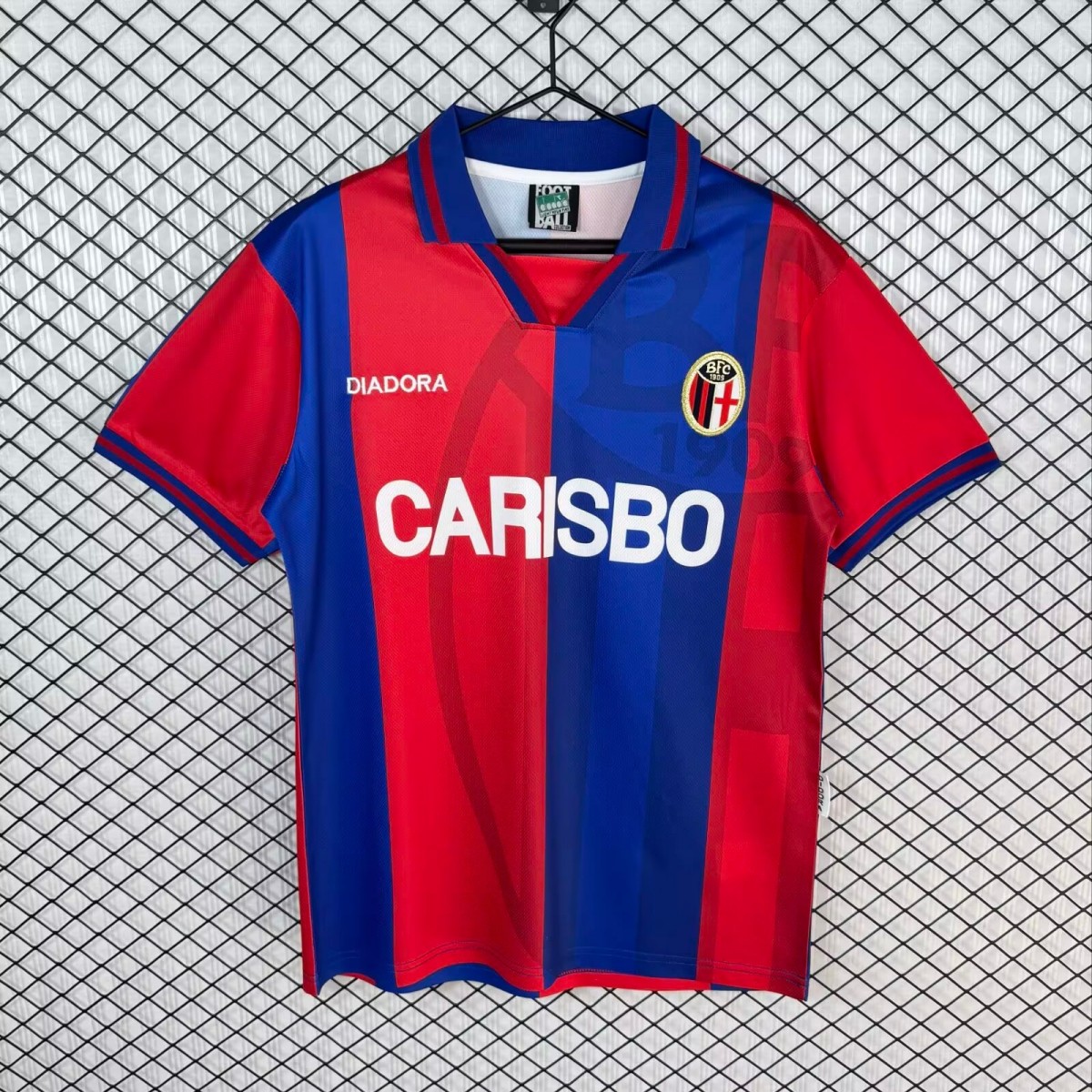 US$ 19.99 - Bologna FC 1996/1997 Home Retro Jersey - m