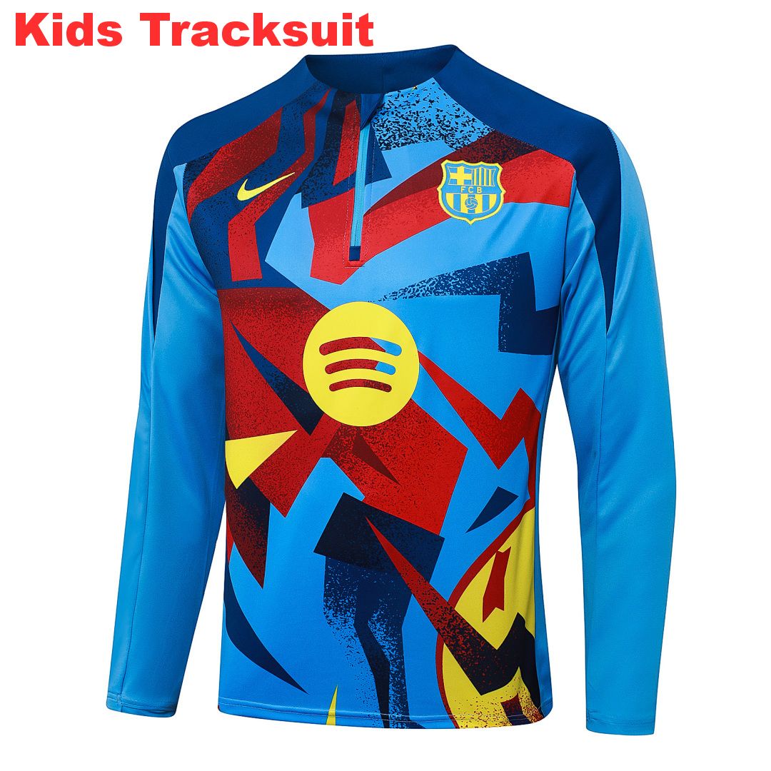US$ 44.00 - Kids Barcelona 25/26 Half-Zip Training Sweatshirt and