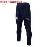 Kids Olympique Marseille 25/26 Half-Zip Sweatshirt and Pants Set E25197 - PM