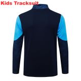 Kids Olympique Marseille 25/26 Half-Zip Sweatshirt and Pants Set E25197 - PM