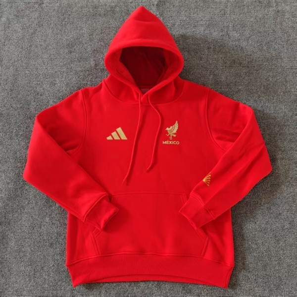 Mexico 25/26 Team Hoodie Red