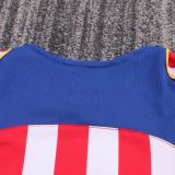 Kids Atlético Madrid 2004/2005 Home Long Sleeve Retro Kit