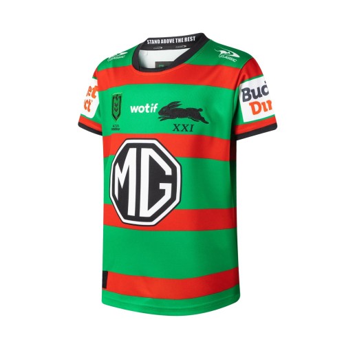 Kids South Sydney Rabbitohs 2026 Home Rugby Jersey