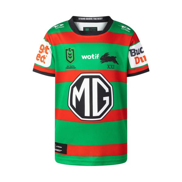 Kids South Sydney Rabbitohs 2026 Home Rugby Jersey