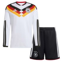 Germany 2026 Home Long Sleeve Jersey and Short Kit