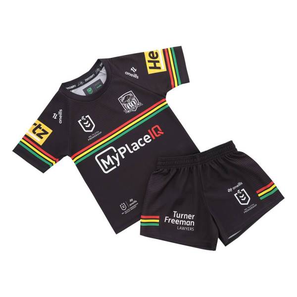 Kids Penrith Panthers 2026 Home Rugby Kit