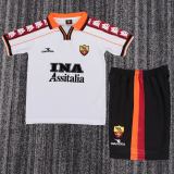 Kids AS Roma 1998/1999 Away Retro Kit