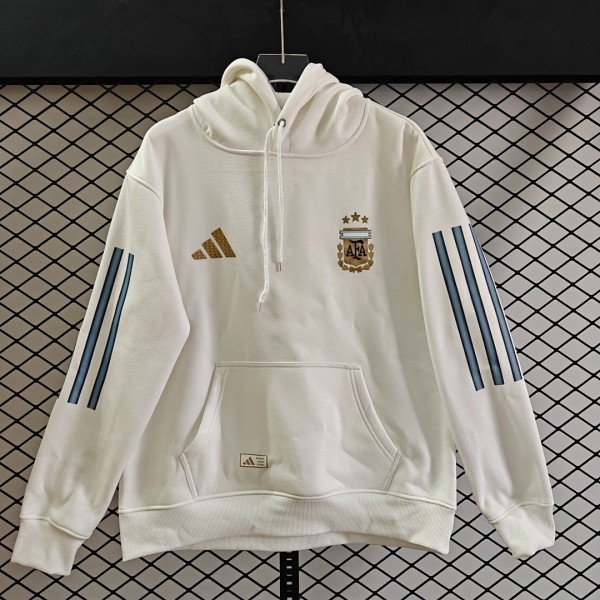 Argentina 2026 Team Hoodie White