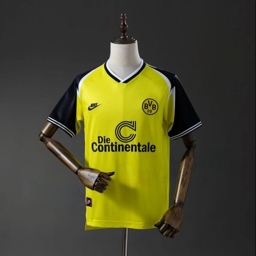 Borussia Dortmund 1995/1996 Home Retro Jersey