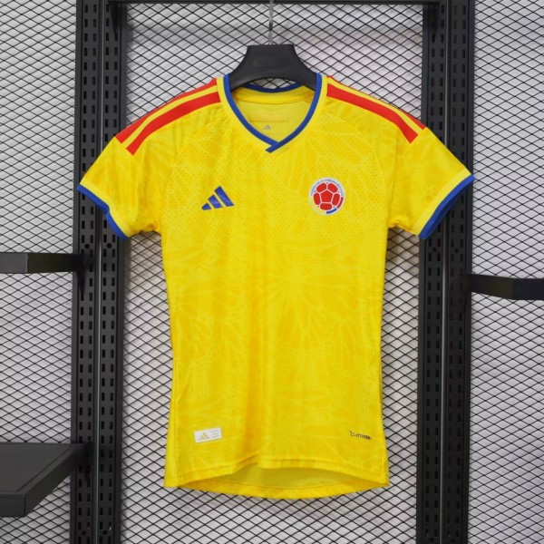 Player Version Women's Colombia 2026 Home Authentic Jersey