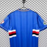 Sampdoria 2000/2001 Home Retro Jersey