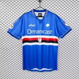 Sampdoria 2000/2001 Home Retro Jersey