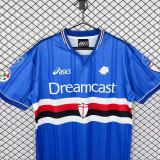 Sampdoria 2000/2001 Home Retro Jersey