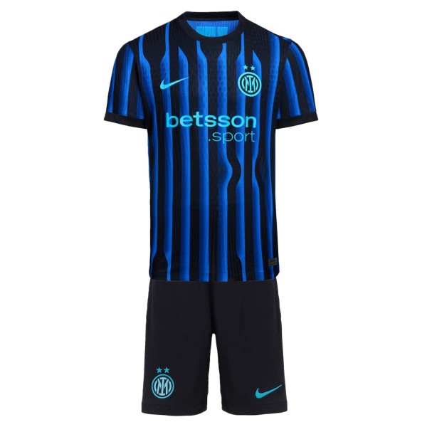 Player Version Kids Inter Milan 25/26 Home Authentic Kit