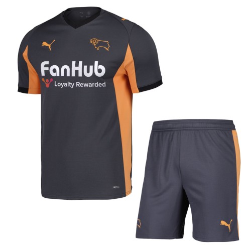 Derby County 25/26 Away Jersey and Short Kit