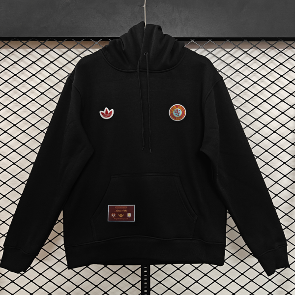 Aston Villa 25/26 Team Hoodie Black