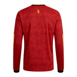 Thai Version Belgium 2026 Home Long Sleeve Jersey