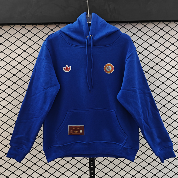 Aston Villa 25/26 Team Hoodie Blue