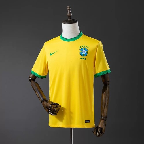 Brazil 2020/2021 Home Retro Jersey