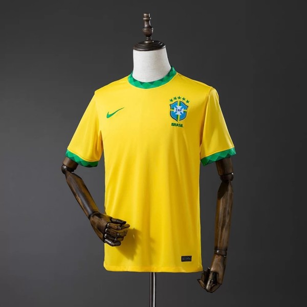 Brazil 2020/2021 Home Retro Jersey