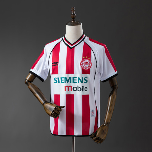 Olympiakos 2001/2002 Home Retro Jersey