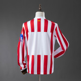 Thai Version Atlético de Madrid 25/26 Home Long Sleeve Jersey