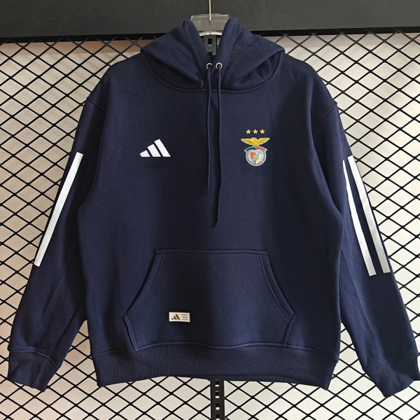 Benfica 25/26 Team Hoodie Dark Blue
