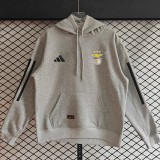 Benfica 25/26 Team Hoodie Grey