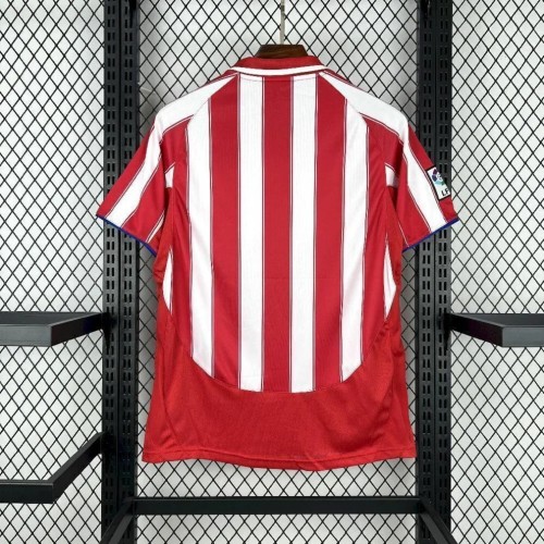 Atlético Madrid 2003/2004 Home Retro Jersey
