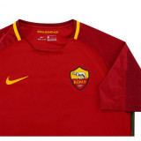 AS Roma 2017/2018 Home Long Sleeve Retro Jersey