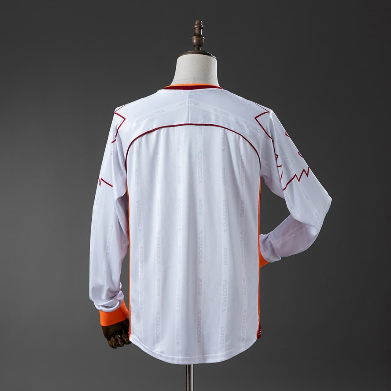 US$ 22.99 - AS Roma 1999/2000 Away Long Sleeve Retro Jersey - m