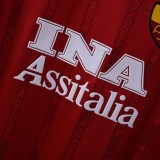 AS Roma 1999/2000 Home Long Sleeve Retro Jersey