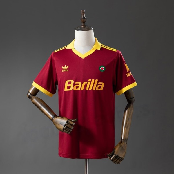 AS Roma 1991/1992 Home Retro Jersey