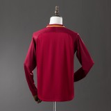 AS Roma 2017/2018 Home Long Sleeve Retro Jersey
