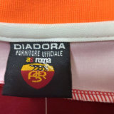 AS Roma 1998/1999 Home Long Sleeve Retro Jersey