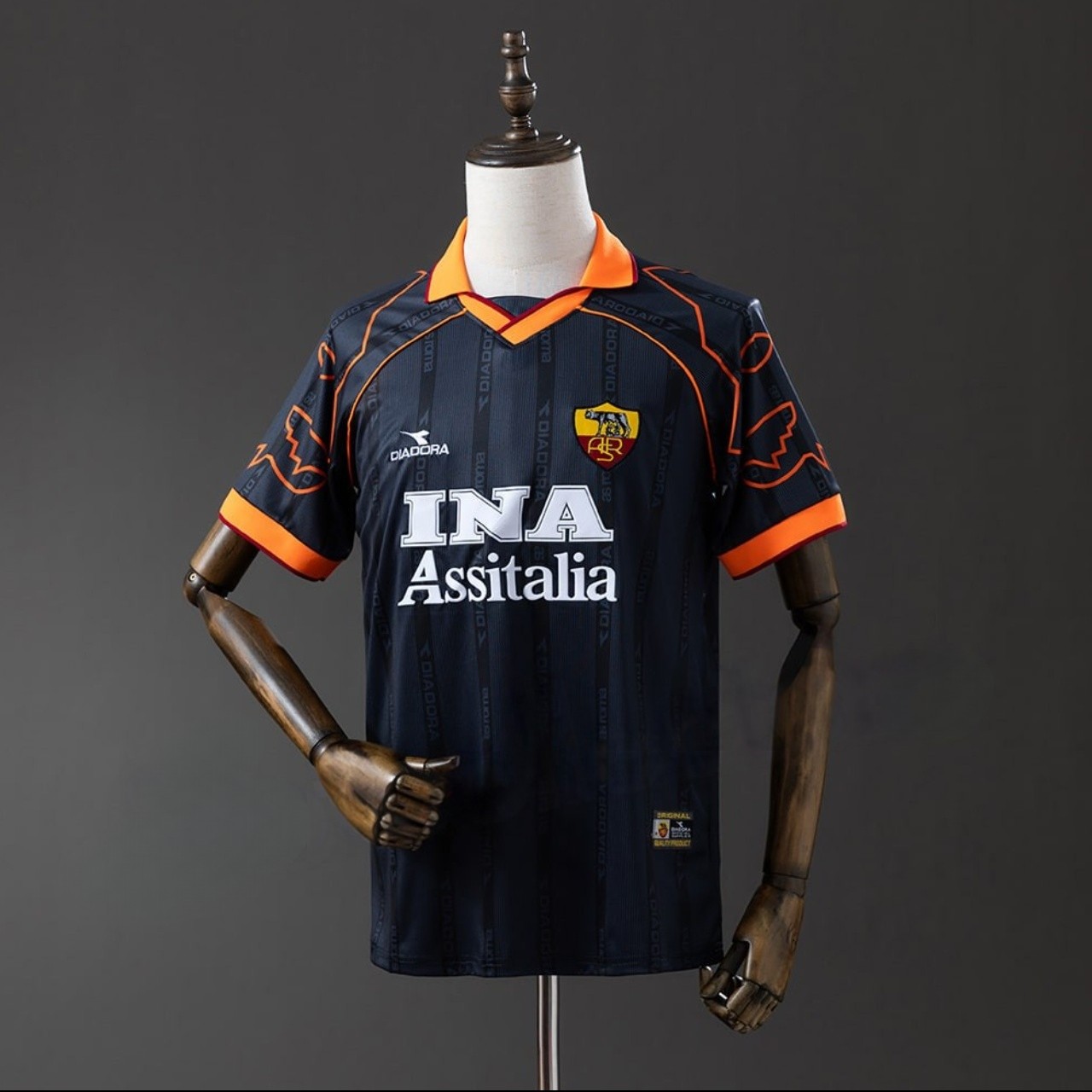 US$ 19.99 - AS Roma 1999/2000 Third Retro Jersey - m.shootjerseys.vip