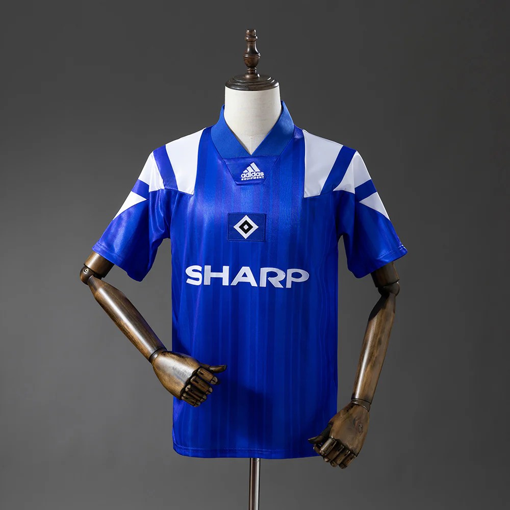 Hamburger SV 1992/1993ユニフォーム adidas 1992-94 Hamburg Third Shirt #10 - 7/10 - (S)