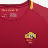 AS Roma 2017/2018 Home Long Sleeve Retro Jersey