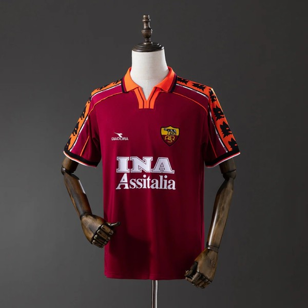 AS Roma 1998/1999 Home Retro Jersey