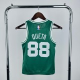 (On Sale) Youth Neemias Queta Green Team Jersey