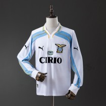 Lazio 1999/2000 Centenary Home Long Sleeve Retro Jersey Lazio 1999/2000 Centenary Home Long Sleeve Retro Jersey