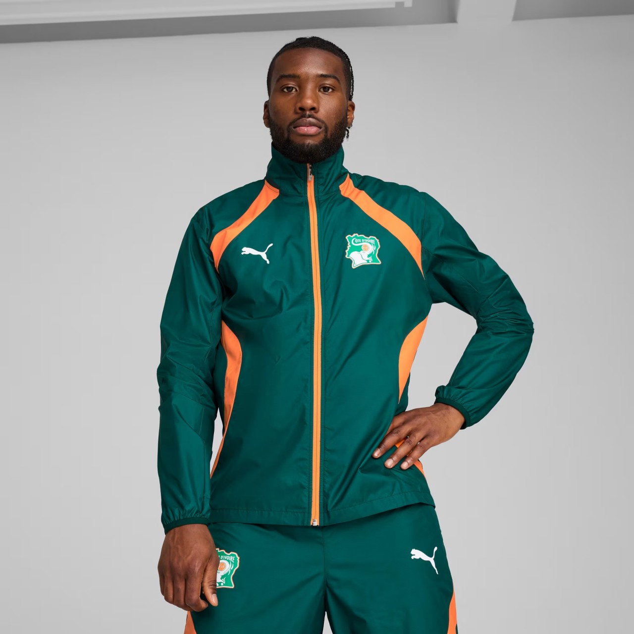 US$ 45.00 - Copy Ivory Coast 25/26 Track Jacket - m.shootjerseys.vip