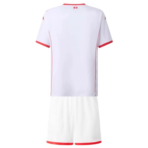 Kids Tunisia 2026 Away Jersey and Short Kit