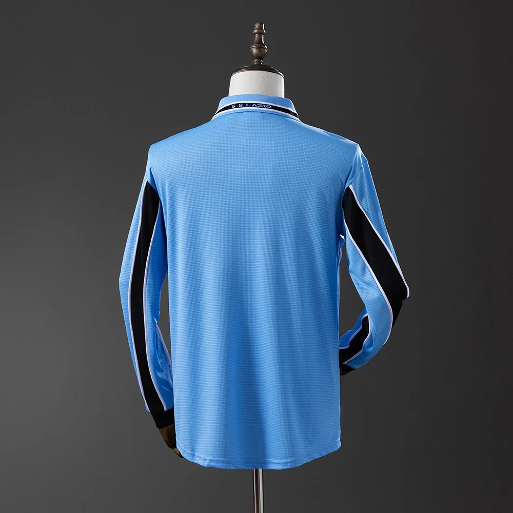 US$ 22.99 - SS Lazio 1999/2000 Home Long Sleeve Retro Jersey - m