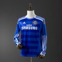 Chelsea 2012 UCL Final Home Long Sleeve Retro Jersey