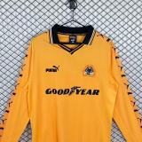 Wolves 1998/1999 Home Long Sleeve Retro Jersey