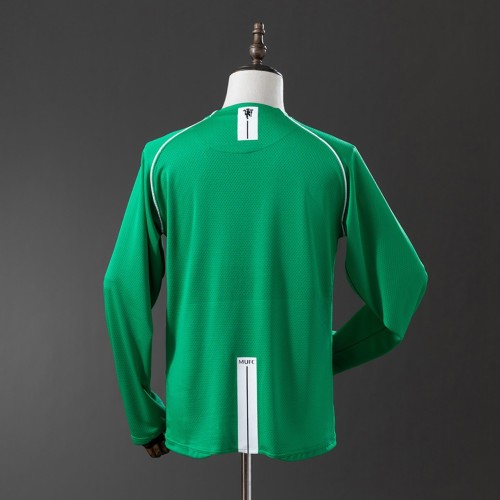 MUFC 2007/2008 Goalkeeper Long Sleeve Retro Jersey