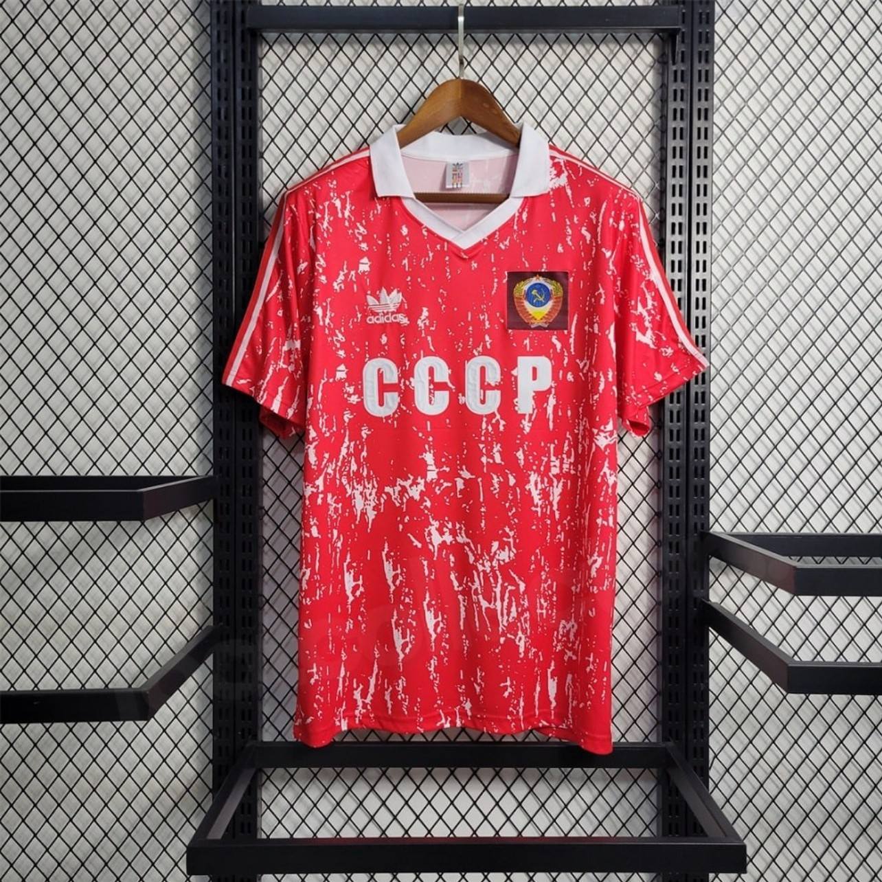 CCCP Soviet Union 1990/1992 Home Retro Jerseys